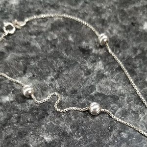 925 Sterling Silver Ankle Bracelet